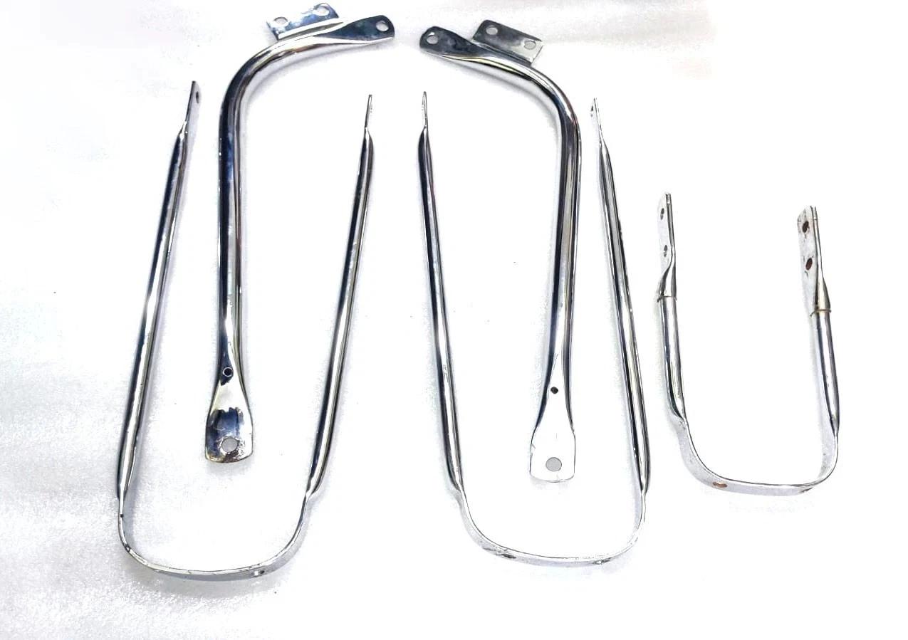 Front And Rear Mudguard s Chrome Stay Kit Fits For BSA Gold Star