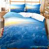 White Cloud Duvet Cover Set Comforter Cover Twin Full King Size For Kids Teens Adults Bedroom Decor Bedding Set With Pillowcase