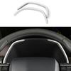 For Toyota Highlander 2020-2023 Matte Silver ABS Dashboard Instrument Cover Trim