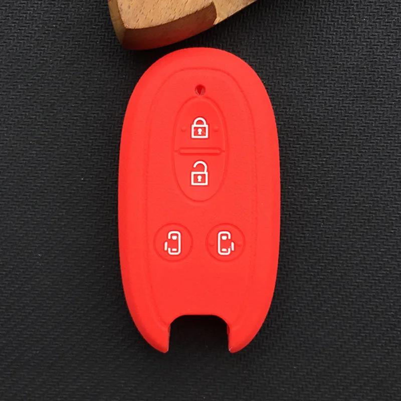 

silicone rubber key cover case shell protector for Suzuki Spacia Stingray Wagon R Alto Solio Concept KCar Automatic door key
