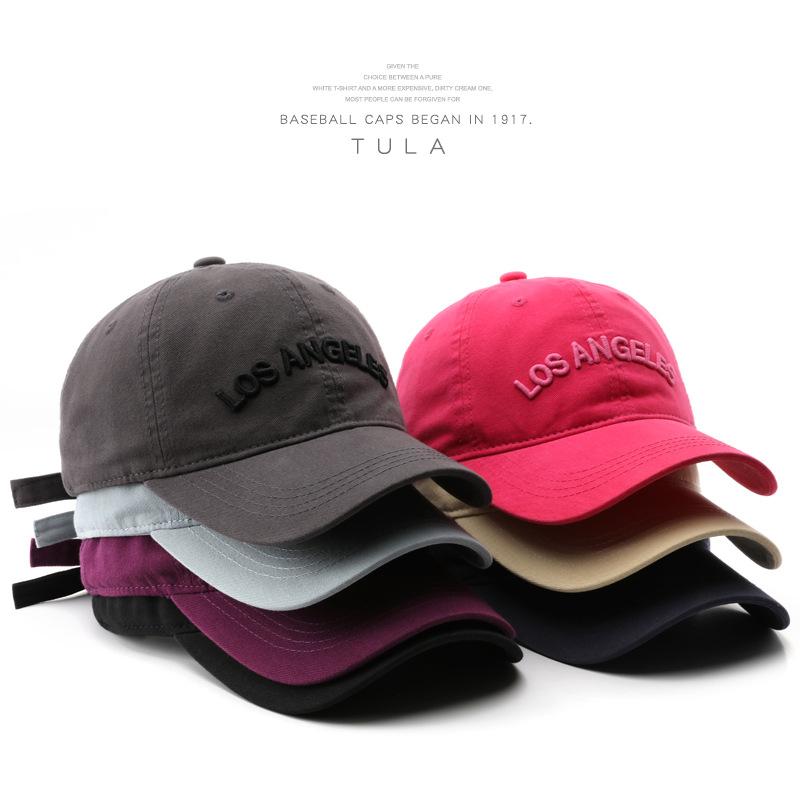 Street style letter embroidered baseball cap, outdoor men's sports sun hat