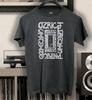 Ozric Tentacles T Shirt Screen Print Short Sleeve Black Shirt Cotton