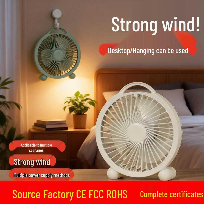 Mini USB Desktop Fan for Office, Bedroom, and Dorm