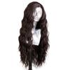 AIMEYA Blue Wigs Loose Curly Synthetic Lace Front Wig  Heat Resistant Synthetic Lace Wig Cosplay Blue Green Blonde Color