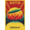 Poster - CLOSE UP - 34453 - Led Zeppelin Celebration Day - 61 X 91.5 Cm - Black (frameless)