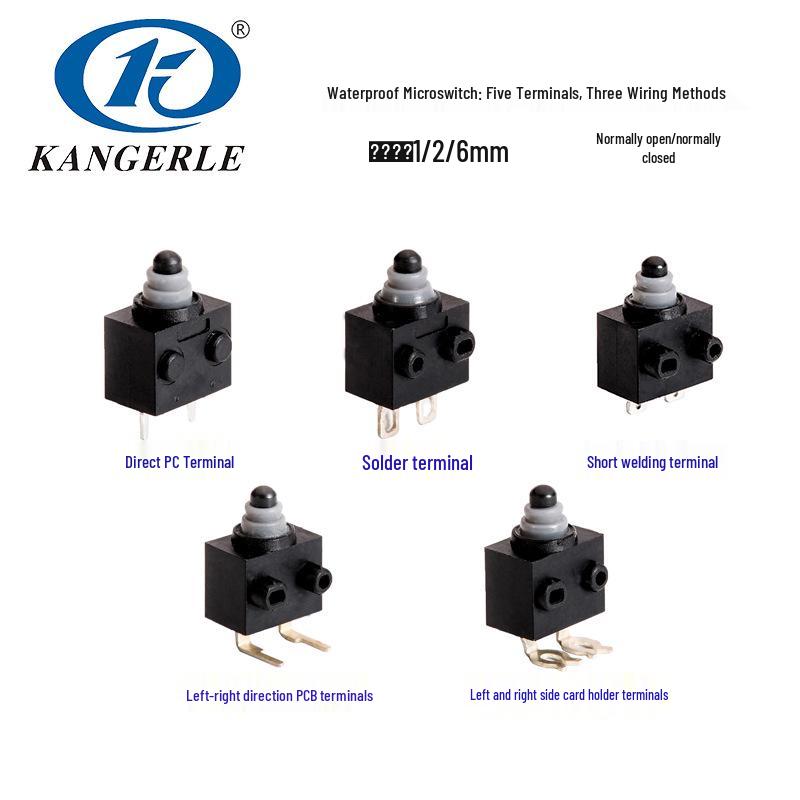 KW1 Series Waterproof Micro Switch - Automotive-Grade Samples