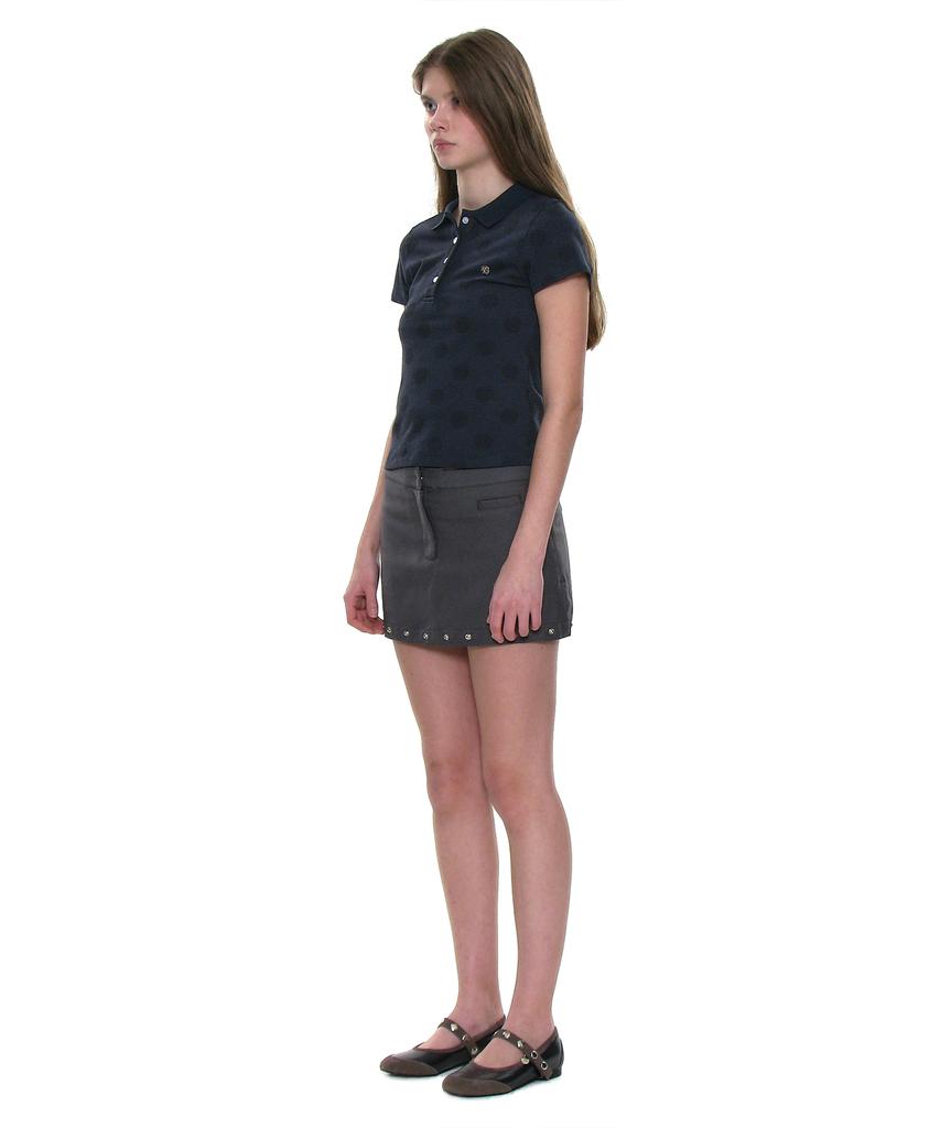 Partimento Women Studded Strap Mary Jane_Navy
