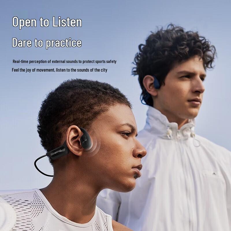 SANAG A50S Open-Ear Bone Conduction Bluetooth Headphones