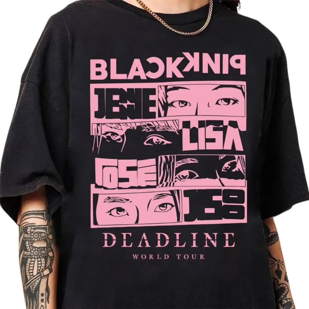 BlackPink Shirt, Born Pink Shirt, Kpop Merch Shirt, Blackpink World Tour Tee Unisex T-Shirt