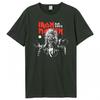 Mens 50th 2 Colour 1975 Eddie Iron Maiden T-Shirt