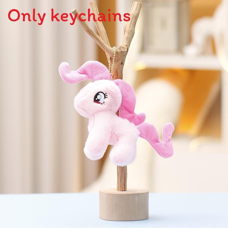 

Плюшеві Брелоки My Little Pony Іграшка Подарунок Дітям М яка Тварина з Короткою Шерстю Для Дитячих Ляльок рожевий