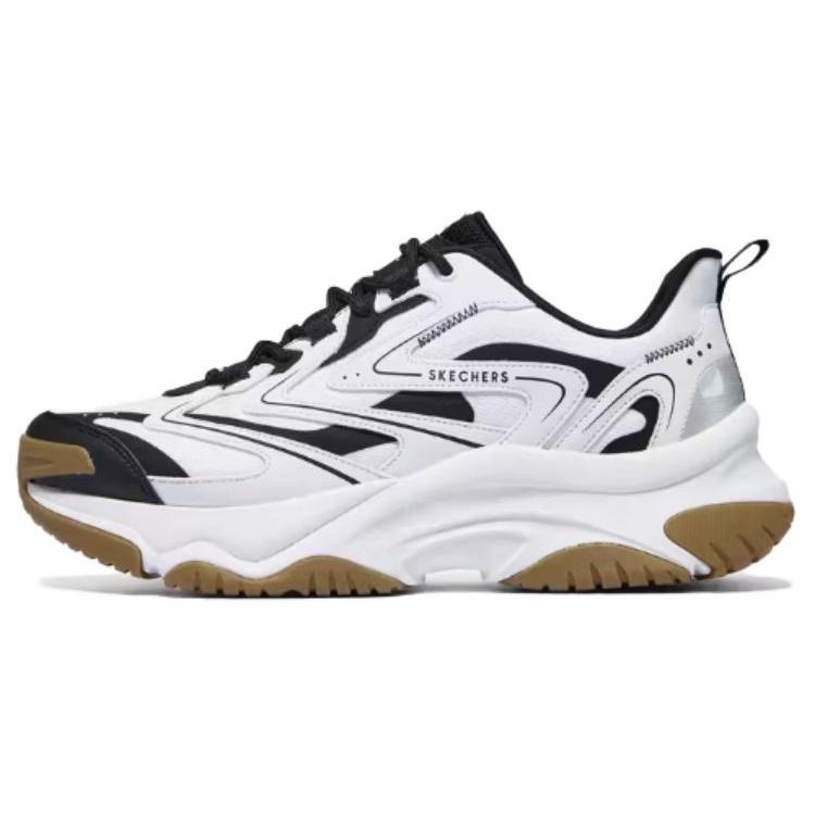 Skechers Moonhiker Black White Men s 183196-WBK EU 42.5