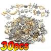30/300PCS Mixed Vintage Metal Silver Animal Birds Charms Beads DIY Bracelet Pendant Neacklace Accessories Jewelry Making Finding