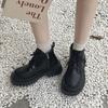 thick-soled white short Martin boots spring and autumn single boots 2025 new trendy cool ins British style thin short boots