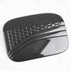 Gas Tank Cap Cover Fuel Filler Cover For Honda Civic 2016- ABS Carbon Fiber