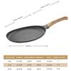 20/24/28cm Non-Stick Egg Frying Pan Thousand-Layer Bakeware Omelette Steak Pancake Kitchen Home Induction Cooker Gas Saucepan