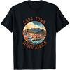 Cape Town South Africa Retro Distressed Circle Travel T-Shirt