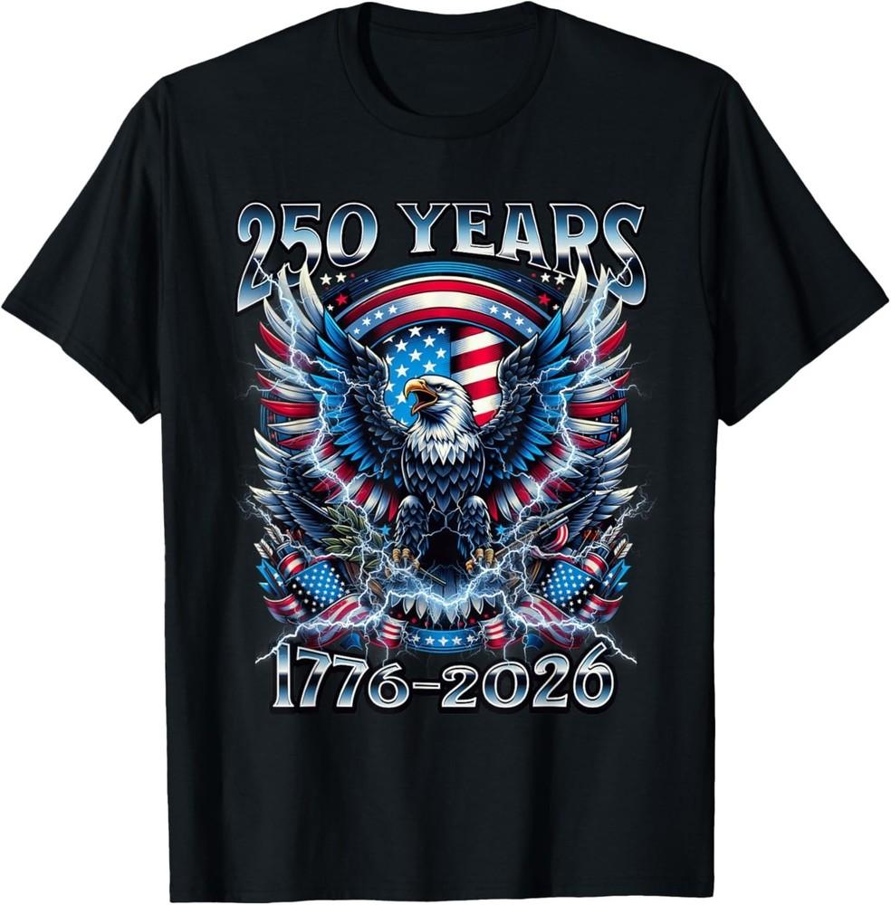 250 Years America Anniversary 250th Independence T-Shirt XXXL