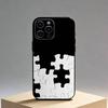 Creative puzzle   Phone Case Silicone Soft For IPhone 17 16 15 14 13 12 11 X XR Plus Pro Max Plus