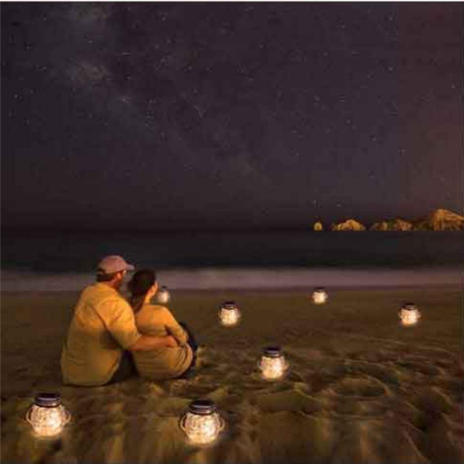 

30 светодиодов, солнечный ночник, треснувший шар, стеклянная банка, свет желаний, уличный садовый светильник, рождественское украшение, лампа без стекла