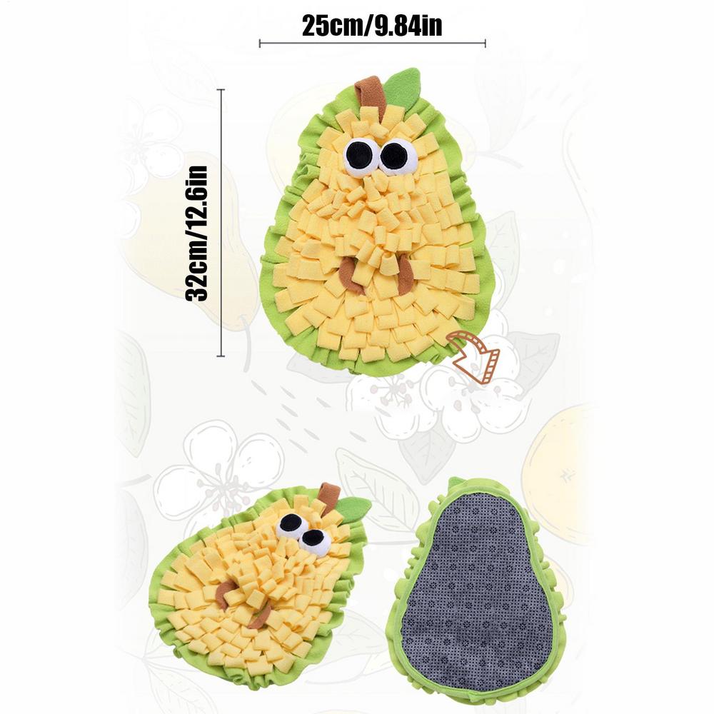 Pet Sniffing Mat Nose Smell Training Sniffing Pad Dog Puzzle Toy Slow Feeding Bowl Food Dispenser Carpet interesting Dog Toys