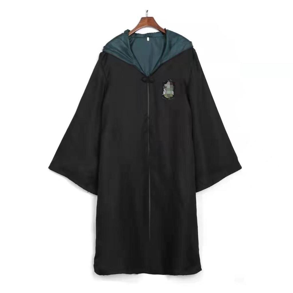 Harry Potter Cosplay Magic Robe Set for Kids - Includes Cloak and Accessories for Halloween and Anime Costume Fun
