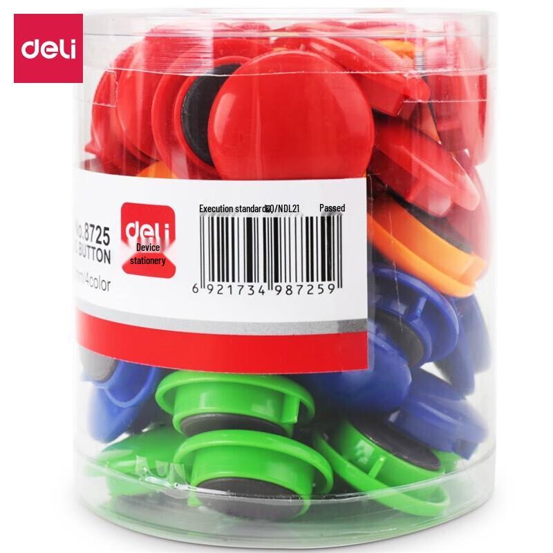 Deli Magnetic Pushpins for Whiteboards