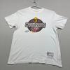 Mitchell & Ness Miami Heat NBA Hardwood Classics Tee T Shirt Mens Medium M Flaw