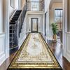 Nordic Luxurious Style Long Corridor Carpet Marble Decoration Runner Hallway Home Aisle Floor Mats Living Room Entryway Area Rug