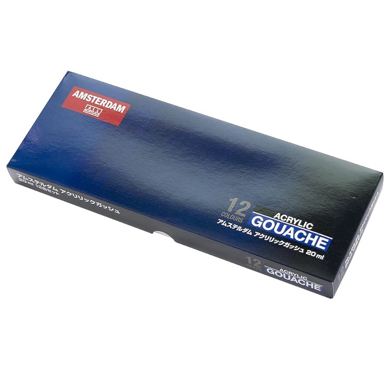 Talens Japan Japan) Talence acrylic gouache Amsterdam acrylic gouache 12 color set AAG-12 20ml (No. 6)