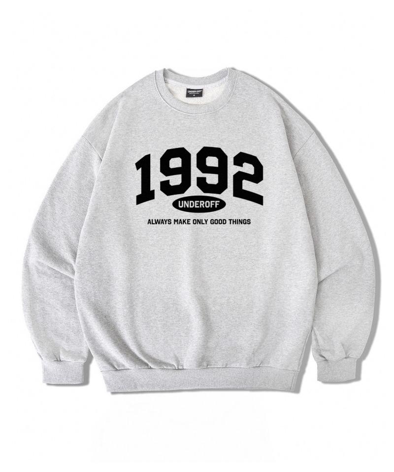 Под Оверсайз Свитшот 1992 Арч Грей Gray/S