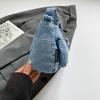 Denim Shoulder Bag Women's Large Capacity Commuter Student Crossbody Bag