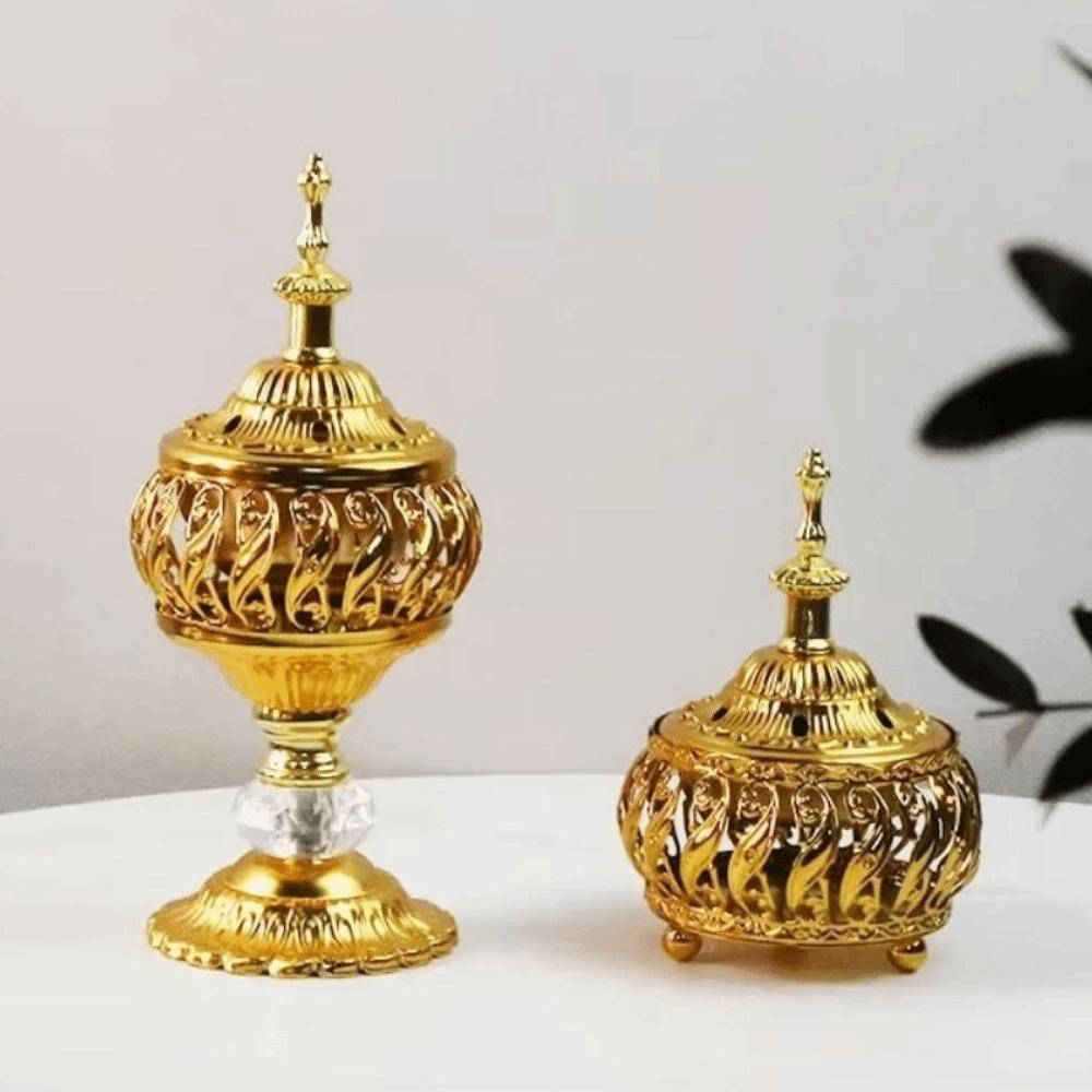 Arabic Style Hollow Tower Burner Creative Arabian Incense Burner  Hotel Decor