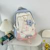 High-looking Cute College Style College Student Backpack Junior High School High School Student School Bag Travel Leisure Large Capacity Backpack