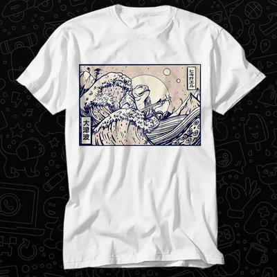 Frosch Stern Die Große Welle vor Kanagawa Berg Fuji T-Shirt 224