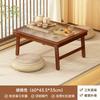 Foldable table, bay window table, children's student learning table, low dining table tempered glass