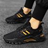 Breathable Men's Running Shoes Lightweight Mesh Vulcanized Shoes Men Summer Luxury Designer Outdoor Thick Sole Tennis Shoes