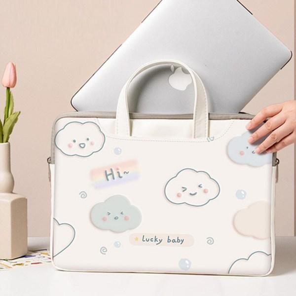 Lundy Laptop Bag Pouch Case Shoulder Strap Hello Cloud
