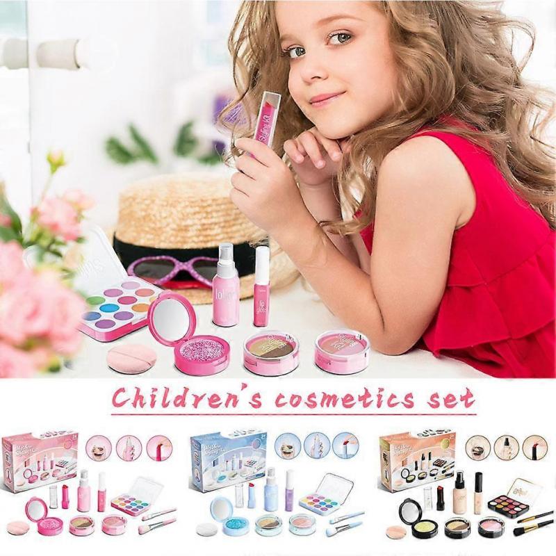 Mädchen Kinder Schminktisch Spielzeug Kinder Ankleide Kosmetik Spielhaus Set
