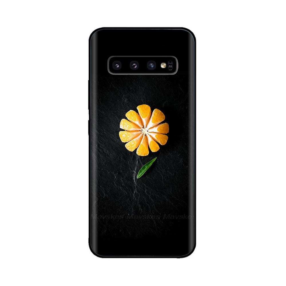 For Samsung S10 Plus Case S10 Silicone Fashion Back Cover Cases For Samsung Galaxy S10 S10E S 10 S10plus Protective Back Cover