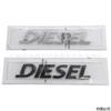 Diesel engine logo three-dimensional English body paste logo rear trunk decorative paste fender side label tailgate logo