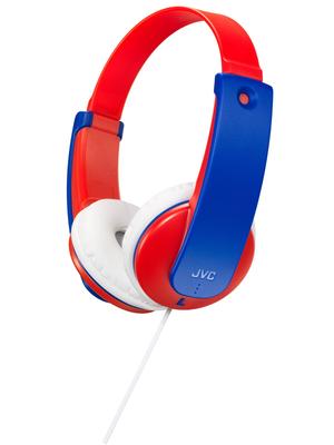 JVC Headphones for Closed-Back Kids, Red, HA-KS2-R