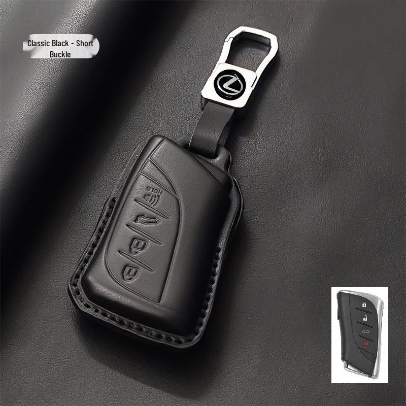 Lexus Genuine Leather Key Case for ES200, LS500H, UX260, NX, RZ, GX, RX300, ES300