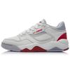 Li Ning Retro Jaren 80 Textiel, Synthetisch Leer Demping Slipvast Slijtvast Ademend Lage top AGBR086-3