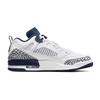 Jordan Spizike Abrasion Resistant Slip Resistant Low top Vintage Basketball Shoes Men's White Blue FQ1759-104(Team181-)