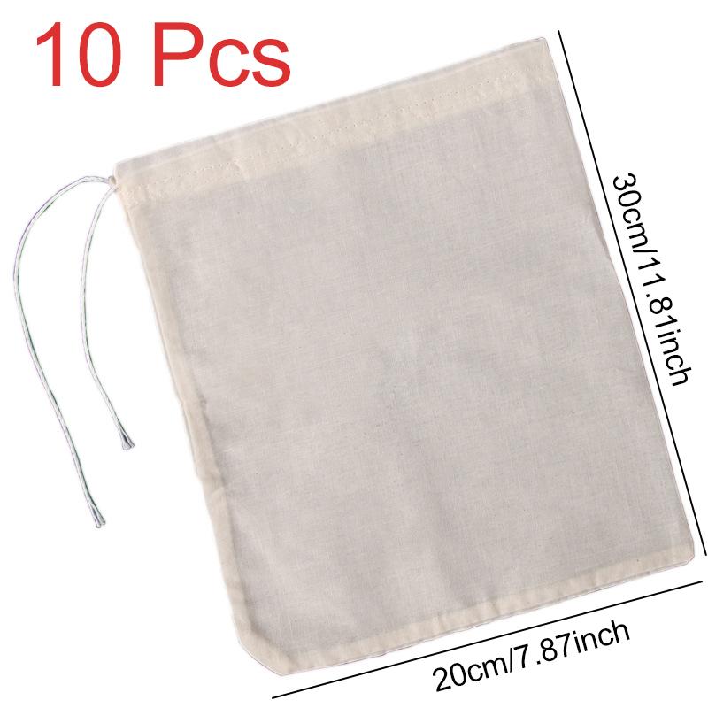 Cotton Gauze Kitchen Items Reusable Tofu Cheese Filter Cloth Butter Milk Coffee Filter Tools Nut Milk Bags Food Yogurt Strainer