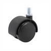 Caster Wheel, Universal Garbage Bin Accessory, Easy Installation Plain 0.73cm 2pcs