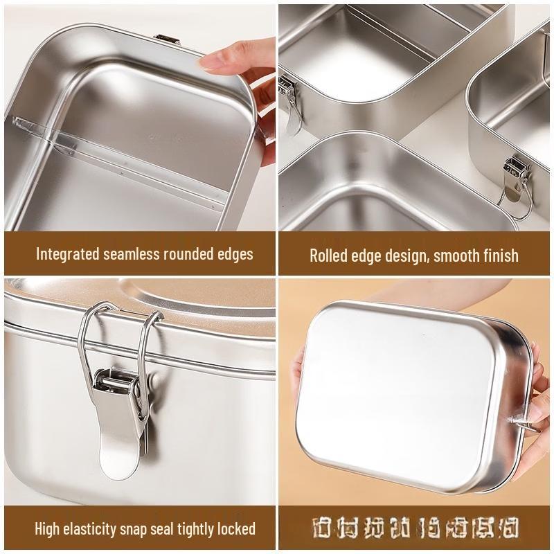 Zhishi 304 Stainless Steel Sealed Lunch Box