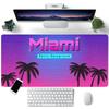 M-Miami Vice Mouse Pad Large Gaming Keyboard Mat LockEdge Rubber Computer Office Accessories