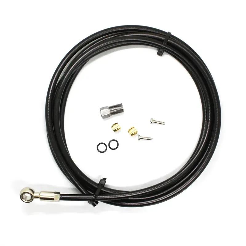 Bike Bicycle Banjo Hydraulic Disc Brake Hose Kit For-Shimano BH90 SLX M7000 XT M8000 XTR M9000 2m Line Pipe With Oil Needles